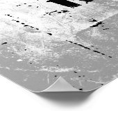 B-tch ist das neue Schwarz Poster (Ecke)