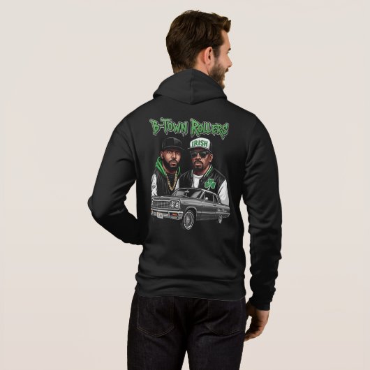 B-Town Rollers Hoodie (Schwarz voll)
