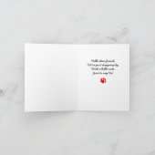 B u. nachbarschaftliche hallo-Anmerkung T #51 Karte (Innenseite)