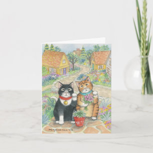 B u. nachbarschaftliche hallo-Anmerkung T #51 Karte