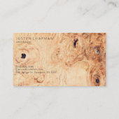 B U R L E D VISITENKARTE (Rückseite)