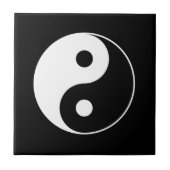 B u. Symbol-Fliese W Yin Yang Fliese (Vorderseite)