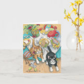 B u. T #48 Notecard Karte (Gelbe Blume)