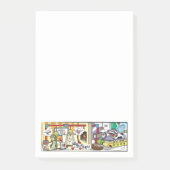 B und BookMarkSally "das Datum waren aus… " Post-it Klebezettel (Vorderseite)