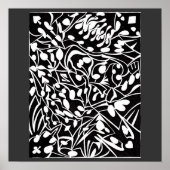B und W Art Poster (Vorne)