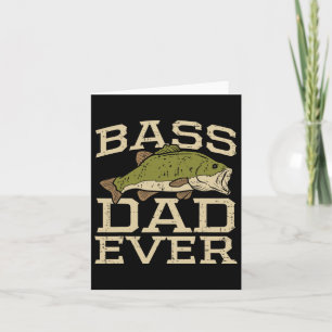 B Vater je Fischen Fischfang Fischer Fathers Day V Karte