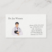 B-Visitenkarte des Bestimmungsorts Visitenkarte (Rückseite)