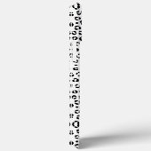 B&W Animal Print Sherpa Blanket Case-Mate iPhone Hülle (Rückseite / Rechts)