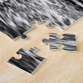 B&W-Anlegesteg im Morgengrauen, Kalifornien Puzzle (Seite)