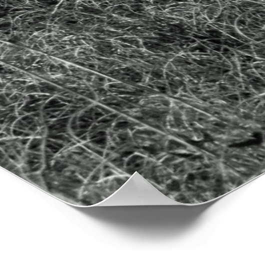 B&W Beach Poster (Ecke)