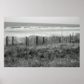 B&W Beach Poster (Vorne)