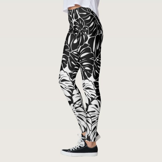 B&W belaubte Leggings (Links)