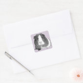 B&W 'Betty' Guinea Pig Stickers (Umschlag)