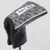 B/W Bilanz von Kenneth Yoncich Golf Headcover (3/4 Vorderseite)