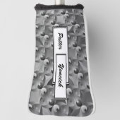 B/W Bilanz von Kenneth Yoncich Golf Headcover (Rotieren 90)