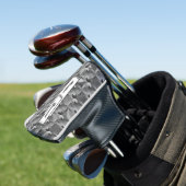 B/W Bilanz von Kenneth Yoncich Golf Headcover (In Situ)