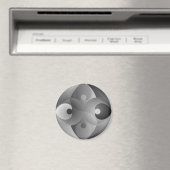 B/W Bilanz von Kenneth Yoncich Magnet (In Situ (Geschirrspüler))