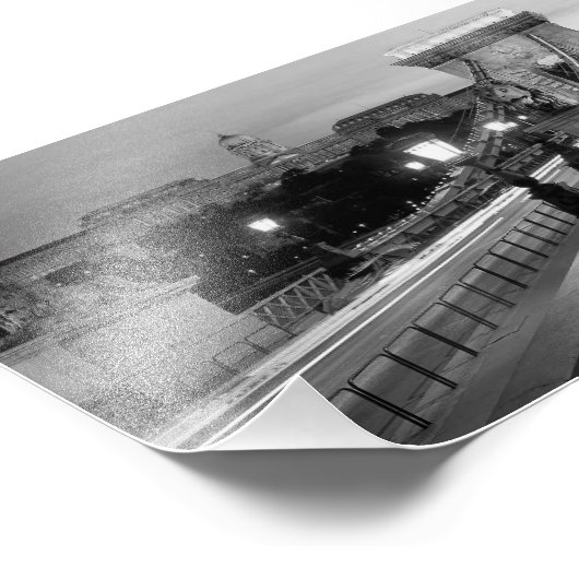 B&W Budapest Fotodruck (Ecke)