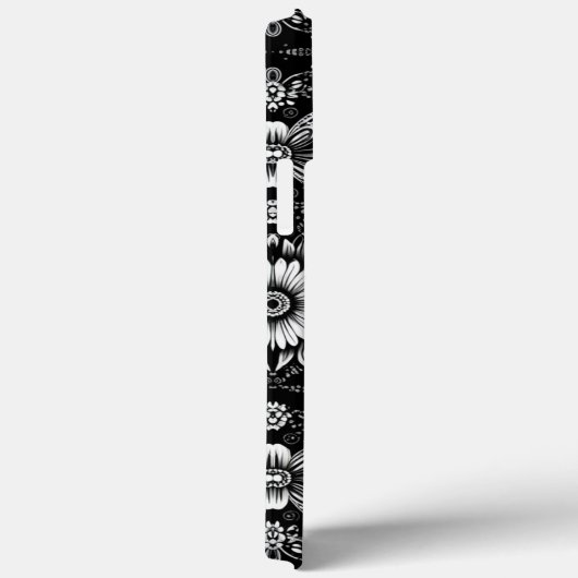 B&W Daisy Dose Case-Mate iPhone Hülle (Rückseite / Rechts)