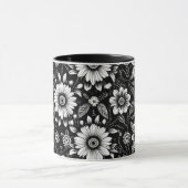B&W Daisy Dose Tasse (Zentrum)