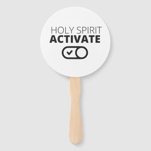 B/W Das Symbol "Heiliger Geist" aktiviert das Symb Fächer (Vorderseite)