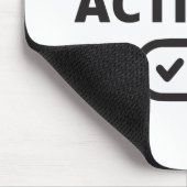 B/W Das Symbol "Heiliger Geist" aktiviert das Symb Mousepad (Ecke)