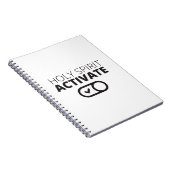 B/W Das Symbol "Heiliger Geist" aktiviert das Symb Notizblock (Rechte Seite)