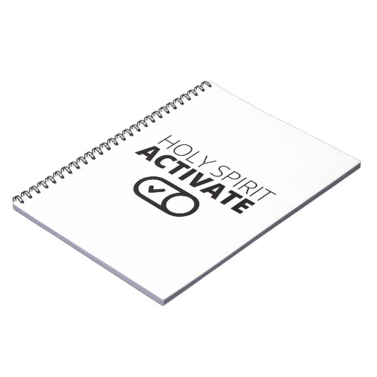 B/W Das Symbol "Heiliger Geist" aktiviert das Symb Notizblock (Linke Seite)