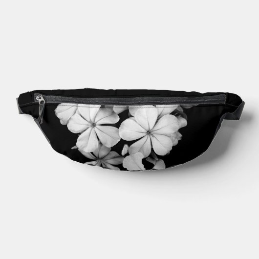 B&W Elegante Blume Bauchtasche (Ablage )