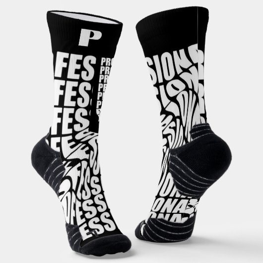 B&W FARBENDISIGN AUF Crew Socks Socken (Gewinkelt)