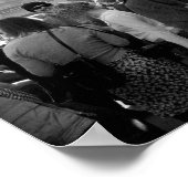 B & W Fine Art Fotograf Berlin Punk Poster (Ecke)