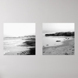 B/W Fotografie Hampton Beach, NH Bilderwand Sets