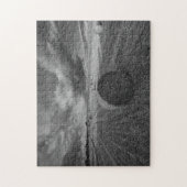 B&W Gersten-Feld Puzzle (Vertikal)
