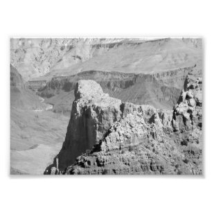 B&W Grand Canyon 3 Fotodruck