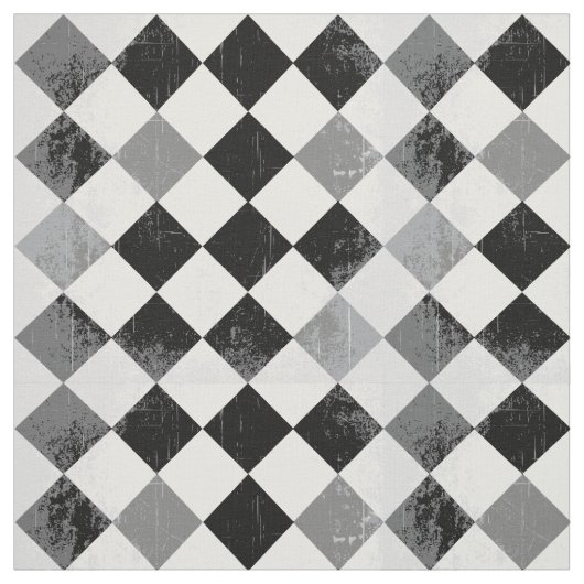 B&W Grunge Prüfmuster Stoff (Muster)