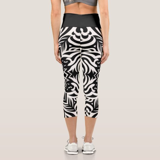 B&W Harmony Capri Leggings (Rückseite)