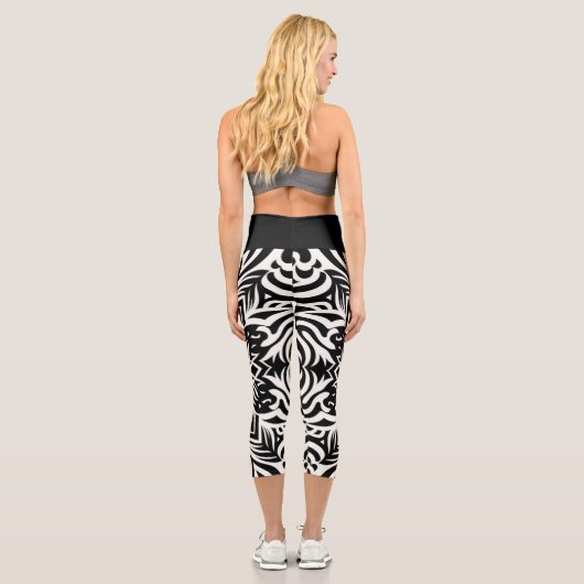 B&W Harmony Capri Leggings (Rückseite)