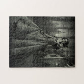 B&W Lady Puzzle (Horizontal)