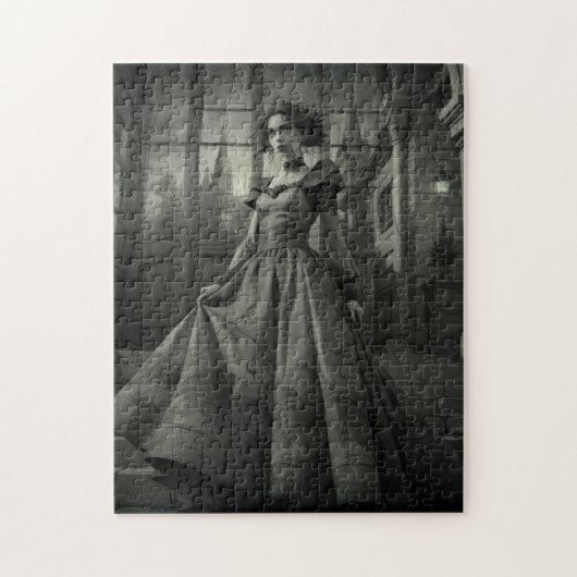 B&W Lady Puzzle (Vertikal)