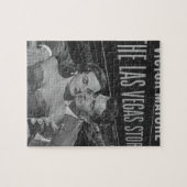 B&W Las Vegas Plakat Puzzle (Horizontal)