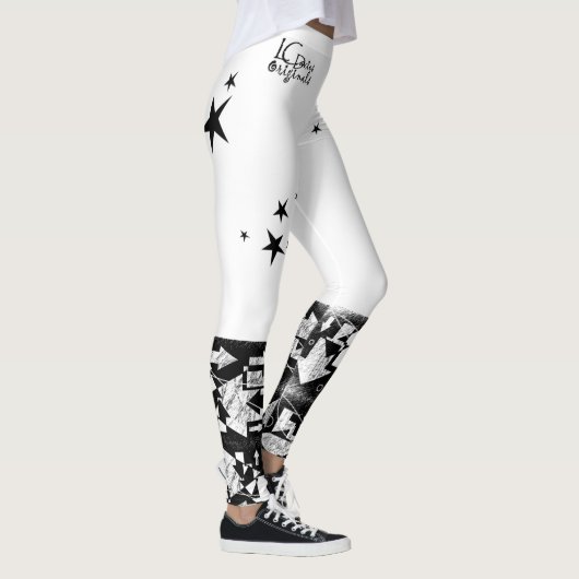 B&W Leggings (Rechts)