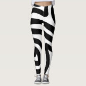 B&W Leggings (Vorderseite)