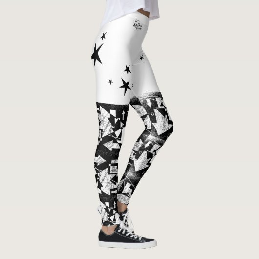 B&W Leggings (Rechts)