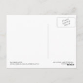 B&W - Leuchtturm von Montauk - Postkarte 2 (Rückseite)