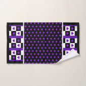 B&W Lila Hearbeating Badhandtuch Set (Handtuch)