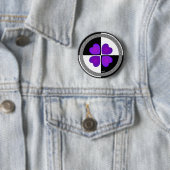 B&W Lila Hearbeating Button (Beispiel)