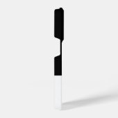 B&W Lila Hearbeating iPhone Hülle (Rechte Seite)