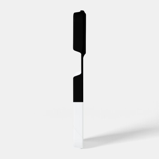 B&W Lila Hearbeating iPhone Hülle (Rechte Seite)