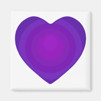 B&W Lila Hearbeating Magnet