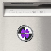 B&W Lila Hearbeating Magnet (In Situ (Geschirrspüler))